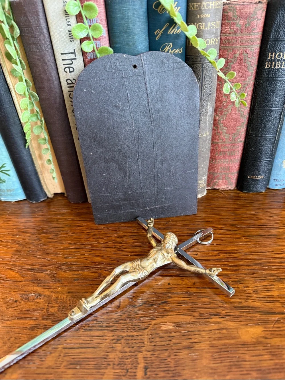 MCM Crucifix Wall Cross & Ten Commandments Plaque